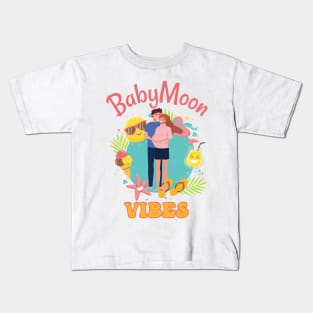 Babymoon Vibes Kids T-Shirt